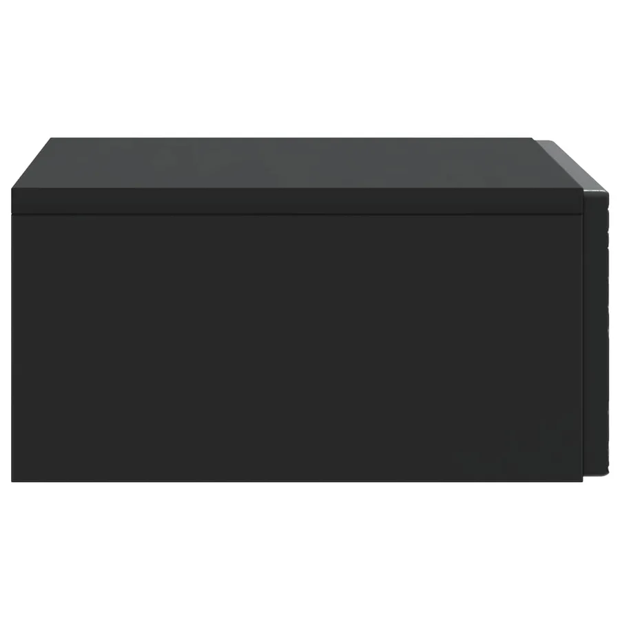 Table d'appoint murale Noir 87,5 x 34,5 x 17 cm - 5