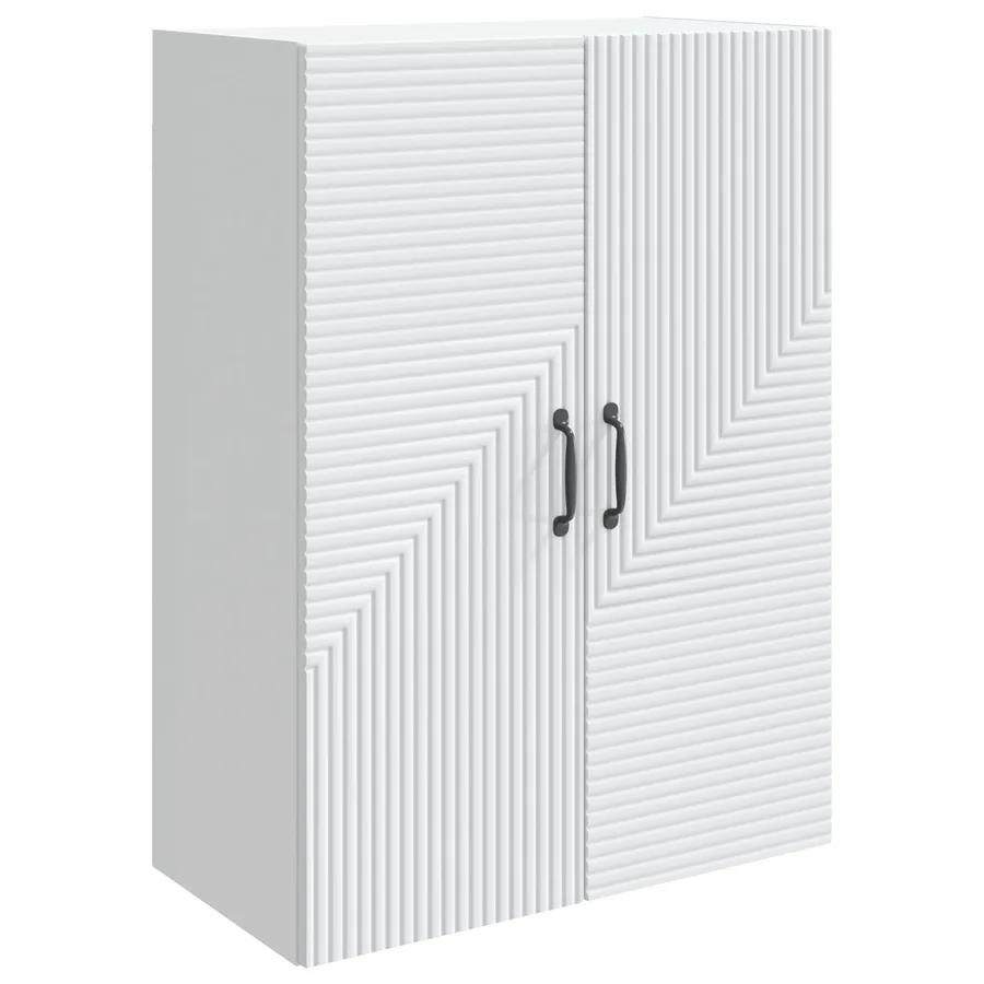 Armoire Murale Blanc 66 x 34,5 x 90 cm Bois d'ingénierie - 2