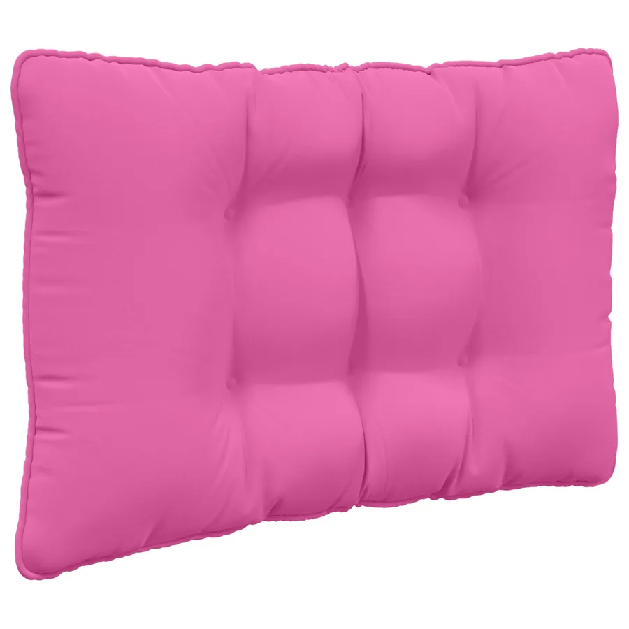 Coussin de canapé d'extérieur Polyester Rose 80 x 43 x 10 cm - 5