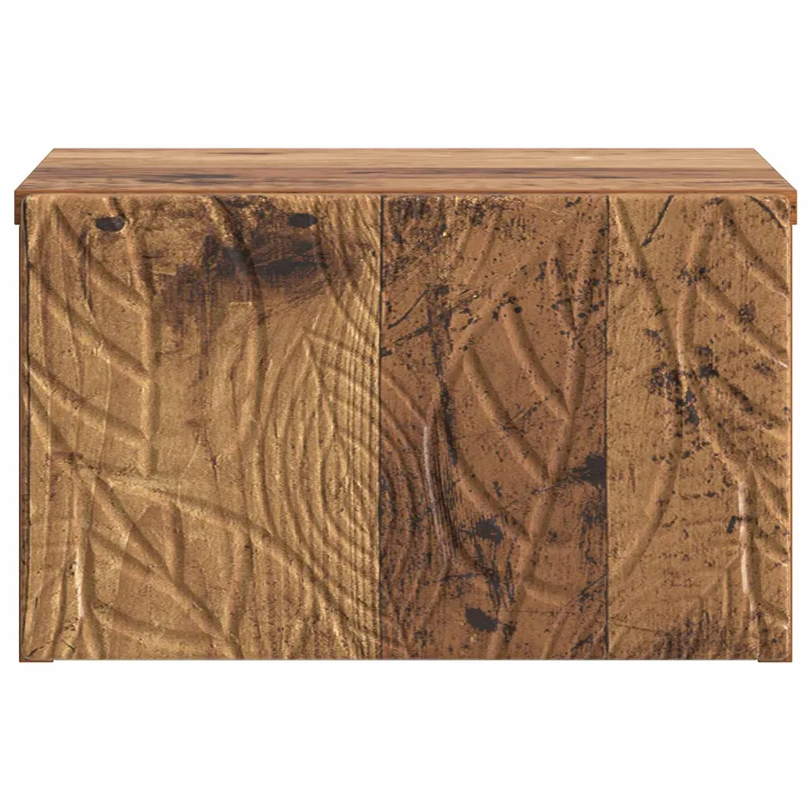 Cabinet de chevet mural Bois ancien 49 x 34,5 x 20 cm - 4