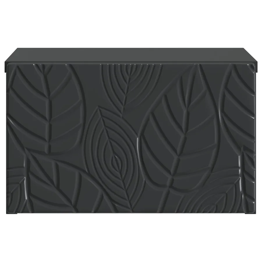 Cabinet de chevet mural Noir 49 x 34,5 x 20 cm - 4