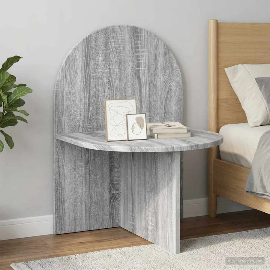 Table de chevet 2 pcs Sonoma gris 48 x 49 x 65 cm - 4
