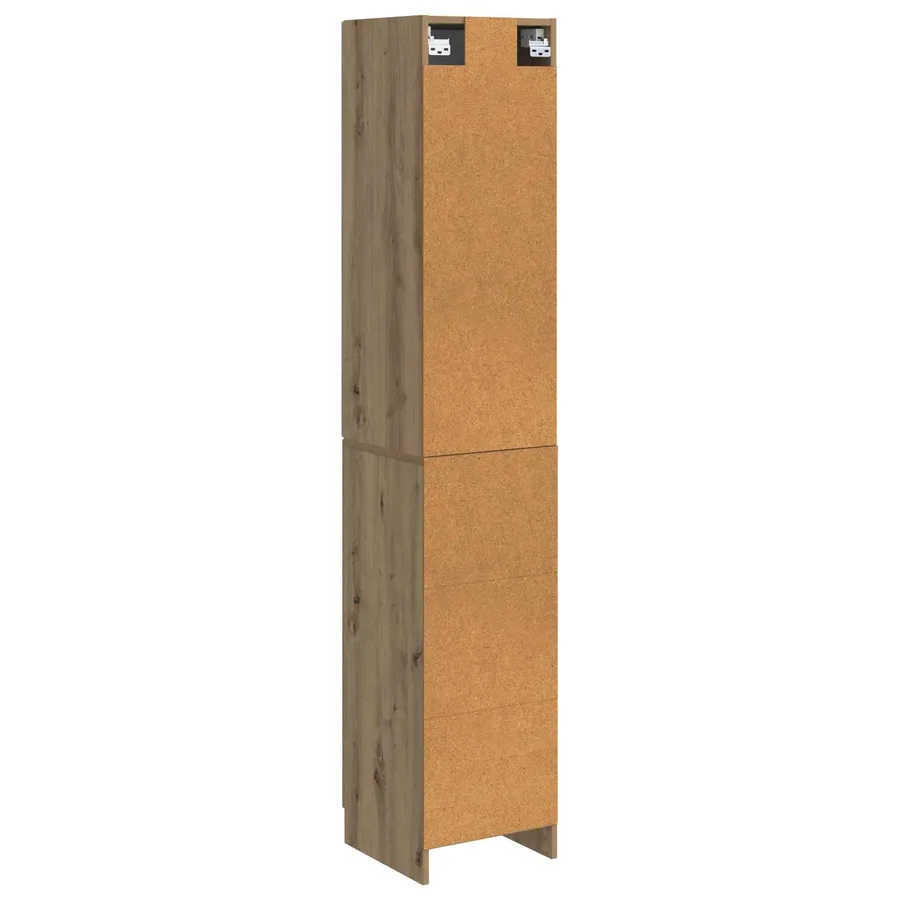 Ensemble de Meubles 2 pc Chêne artisanal Bois d'ingénierie - 7