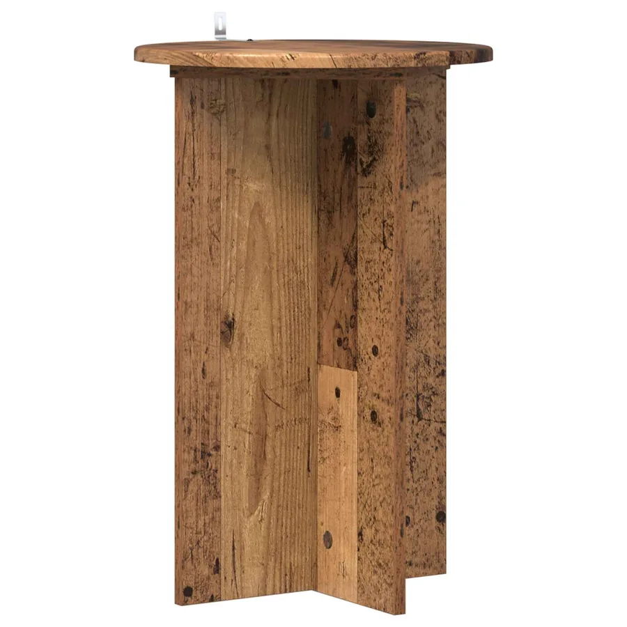 Support de Plante 2 pcs Bois ancien Ø40 x 60 cm - 5