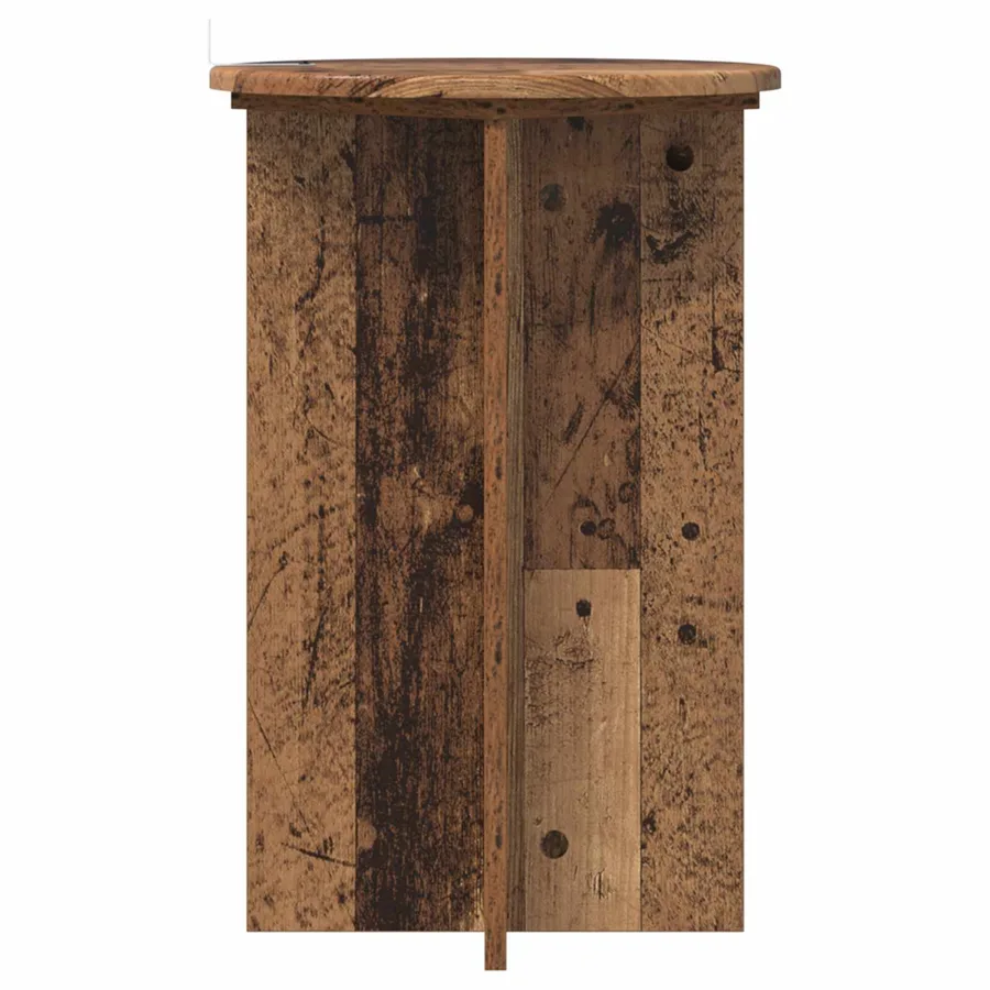 Support de Plante 2 pcs Bois ancien Ø40 x 60 cm - 7