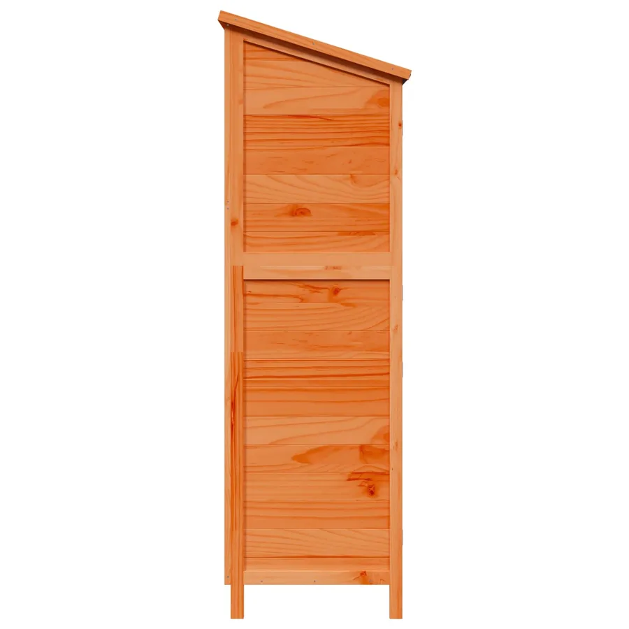Abri de jardin Marron 106 x 56 x 176,5 cm Bois de Sapin Massif - 6