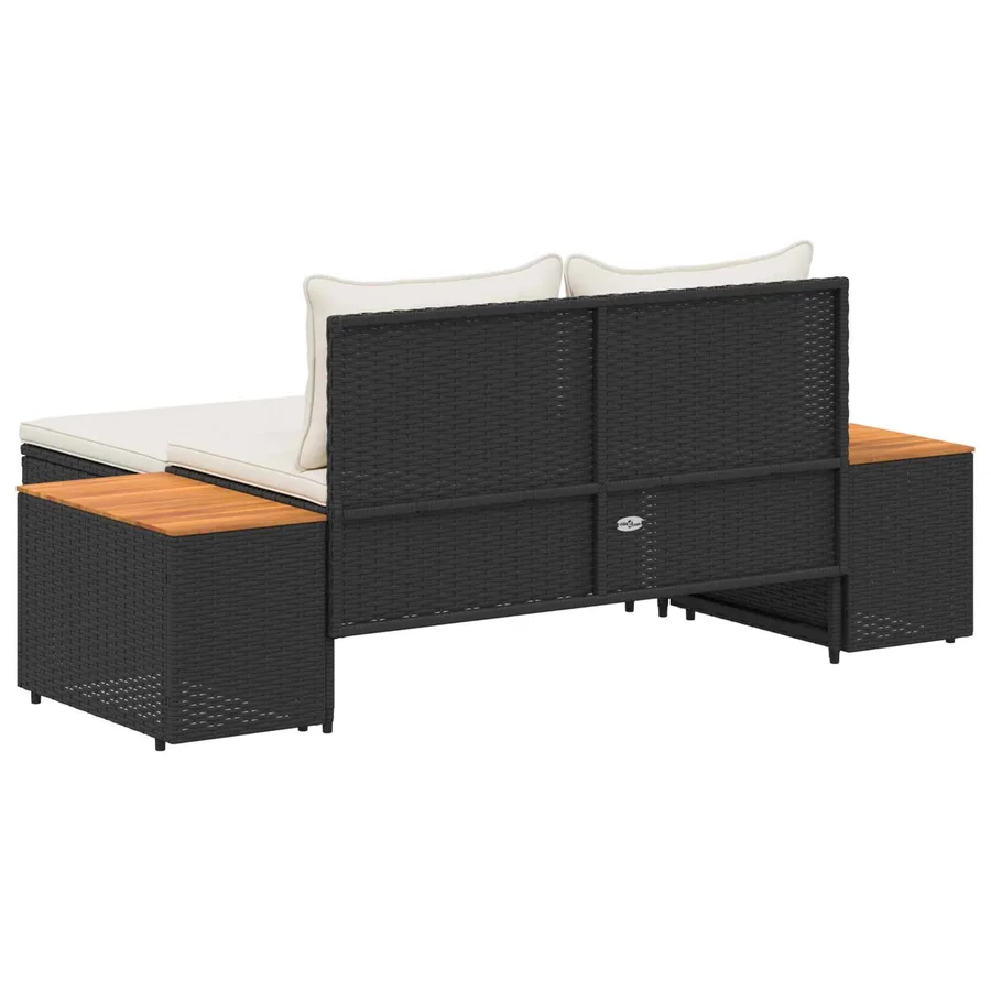 Ensemble de canapés d'extérieur 4 -Seater 4 pcs 55 x 30 x 39 cm - 10