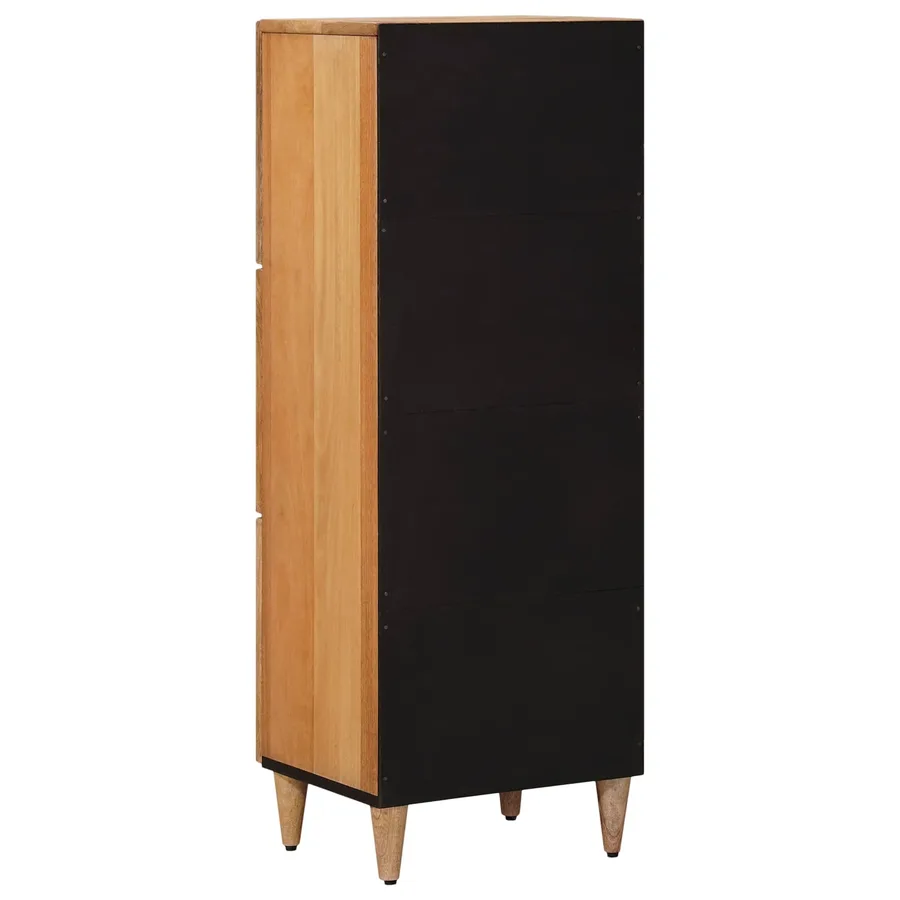 Haut Armoire Naturel 40 x 33 x 110 cm Bois de mangue massif - 5