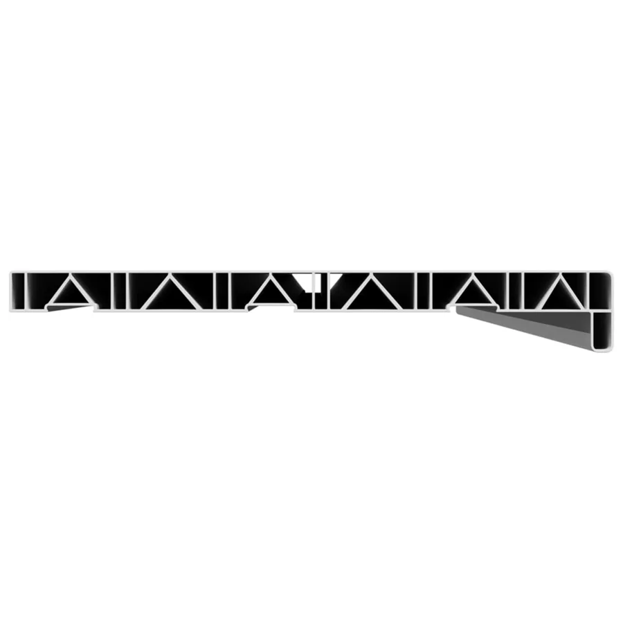 Appui de fenêtre Blanc 120 x 35 x 4,5 cm PVC - 4