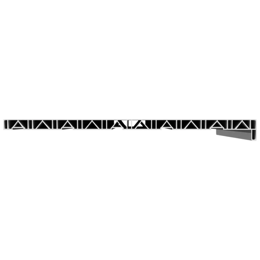 Appui de fenêtre Blanc 100 x 50 x 4,5 cm PVC - 4