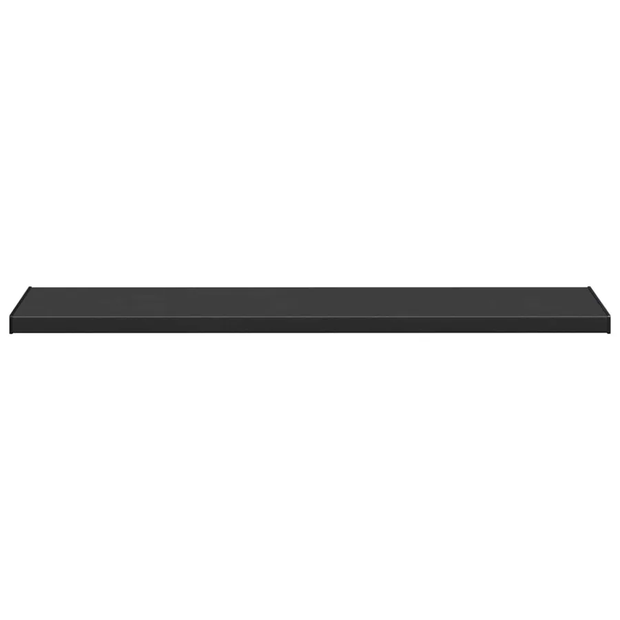 Appui de fenêtre Noir avec grain de bois 140 x 40 x 4,5 cm PVC - 5