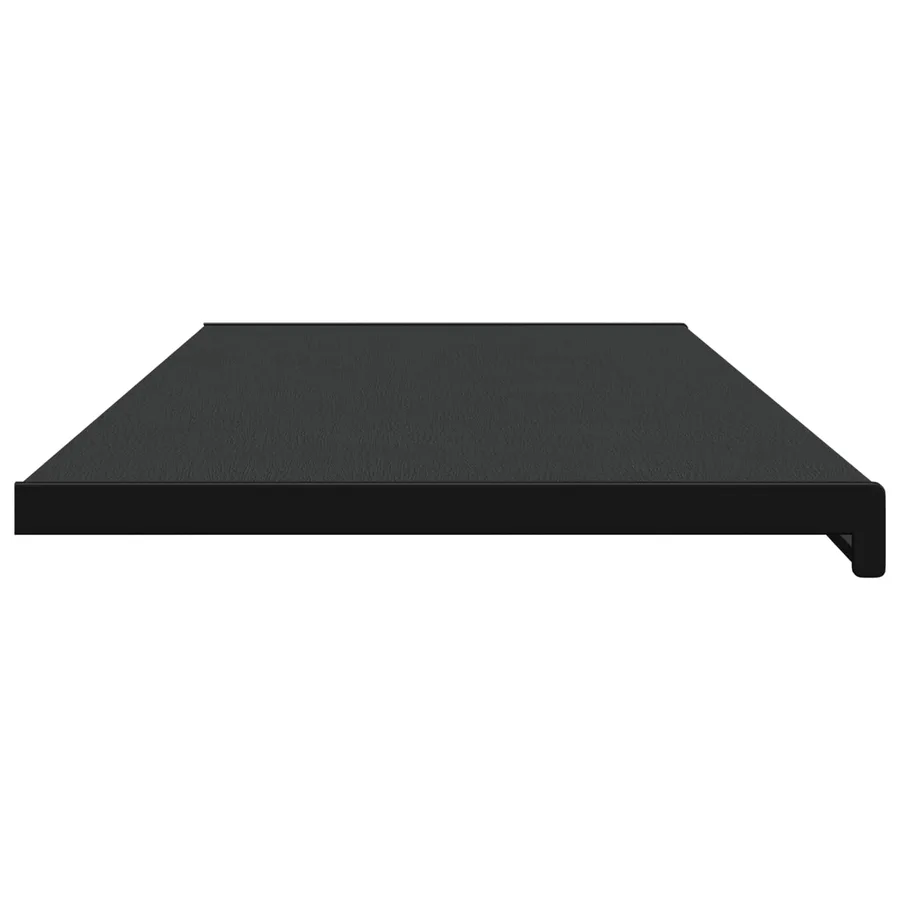 Appui de fenêtre Noir avec grain de bois 140 x 40 x 4,5 cm PVC - 6