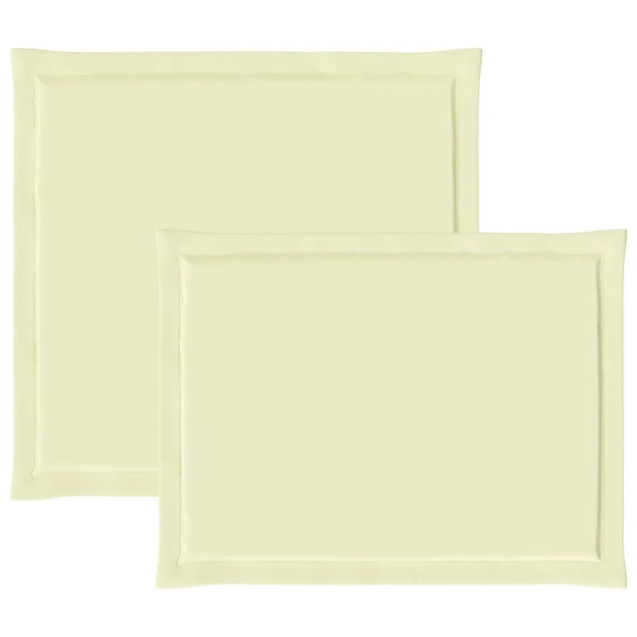 Coussins de siège et de dos 4 pcs Crème 47 x 45 x 2 cm - 7