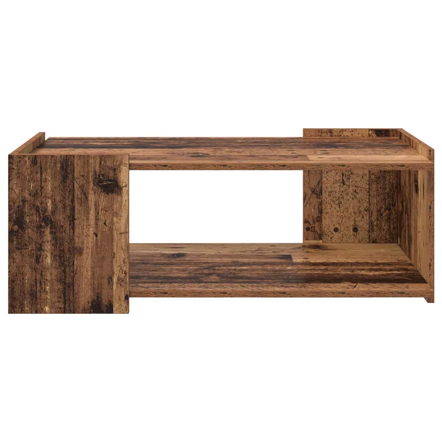 Table basse Bois ancien 90 x 50 x 33 cm Bois d'ingénierie - 5