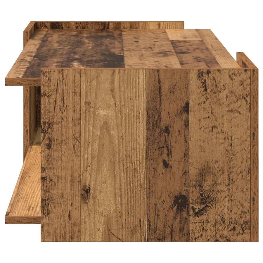 Table basse Bois ancien 90 x 50 x 33 cm Bois d'ingénierie - 6