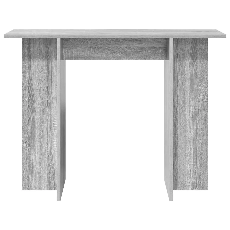 Table console Sonoma gris 100 x 30 x 75 cm Bois d'ingénierie - 5