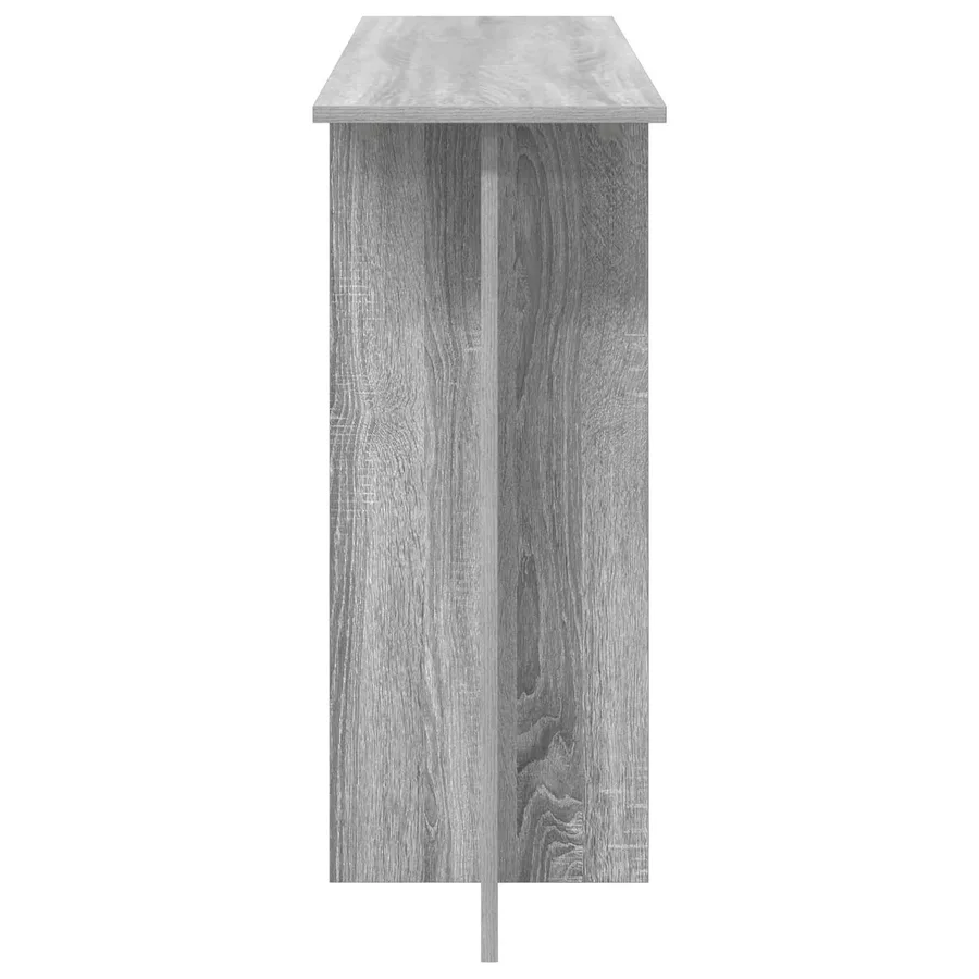 Table console Sonoma gris 100 x 30 x 75 cm Bois d'ingénierie - 6