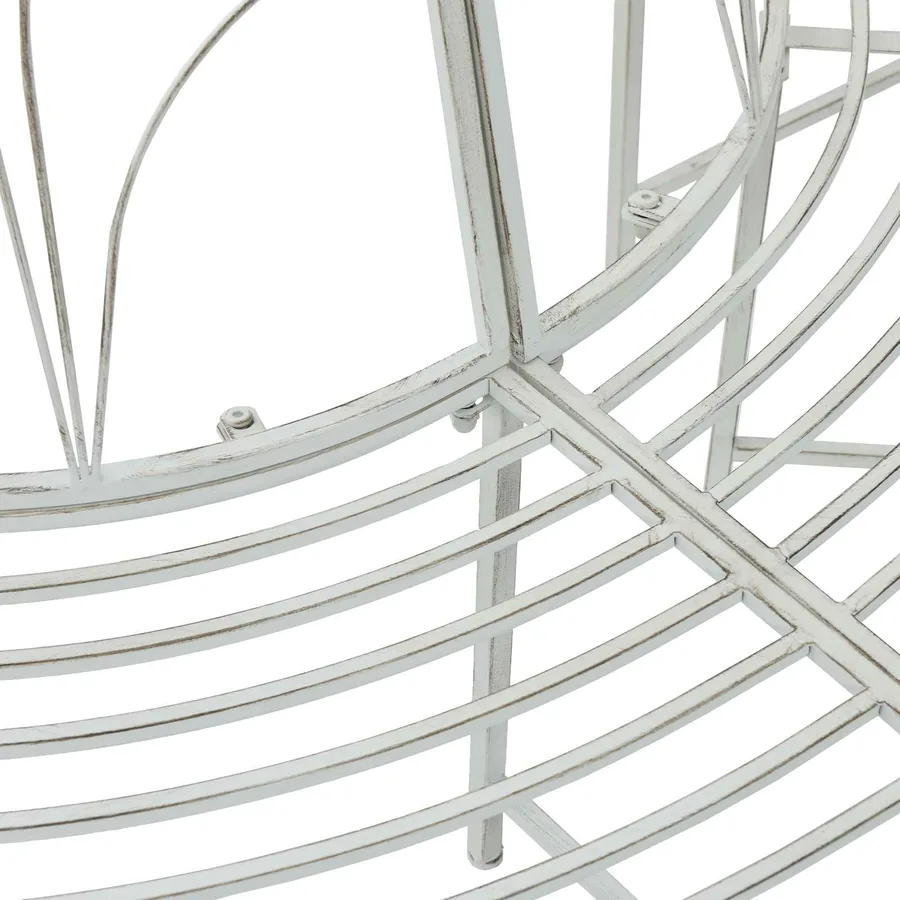 Banc d'Arbre 4-Nombre de places 160 x 80 x 89 cm Acier - 3