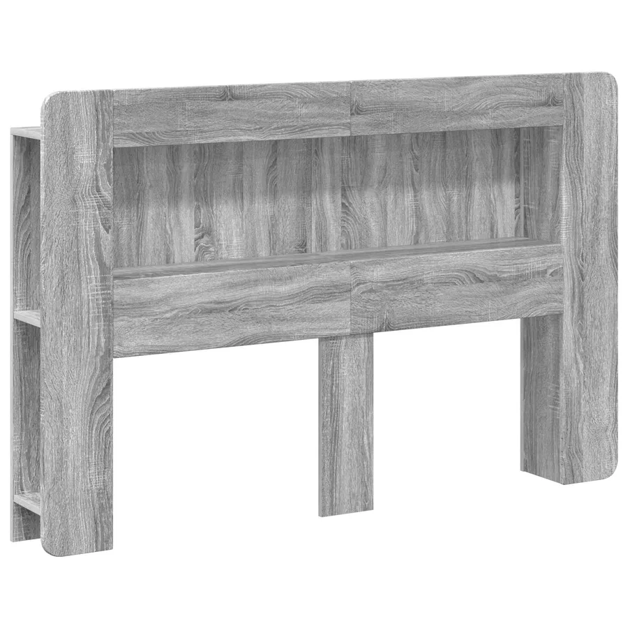 Cabinet de Tête de Lit Sonoma gris Bois d’ingénierie - 2