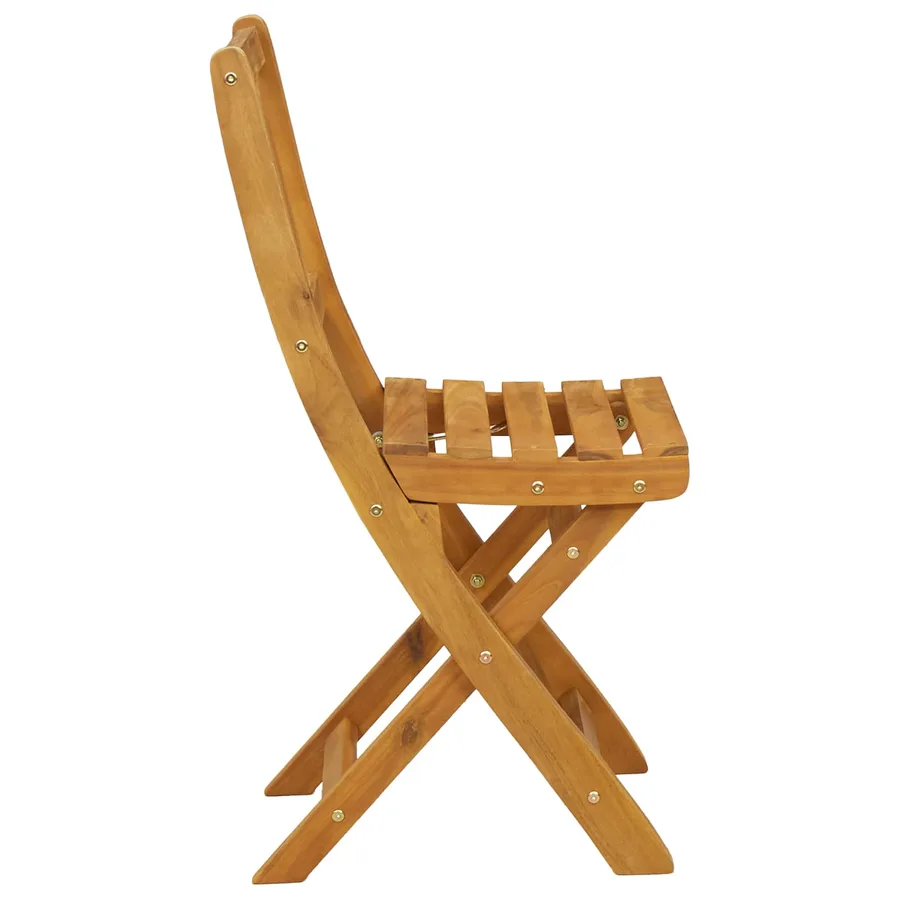 Chaises de bistrot d'extérieur 6 pcs Naturel - 6