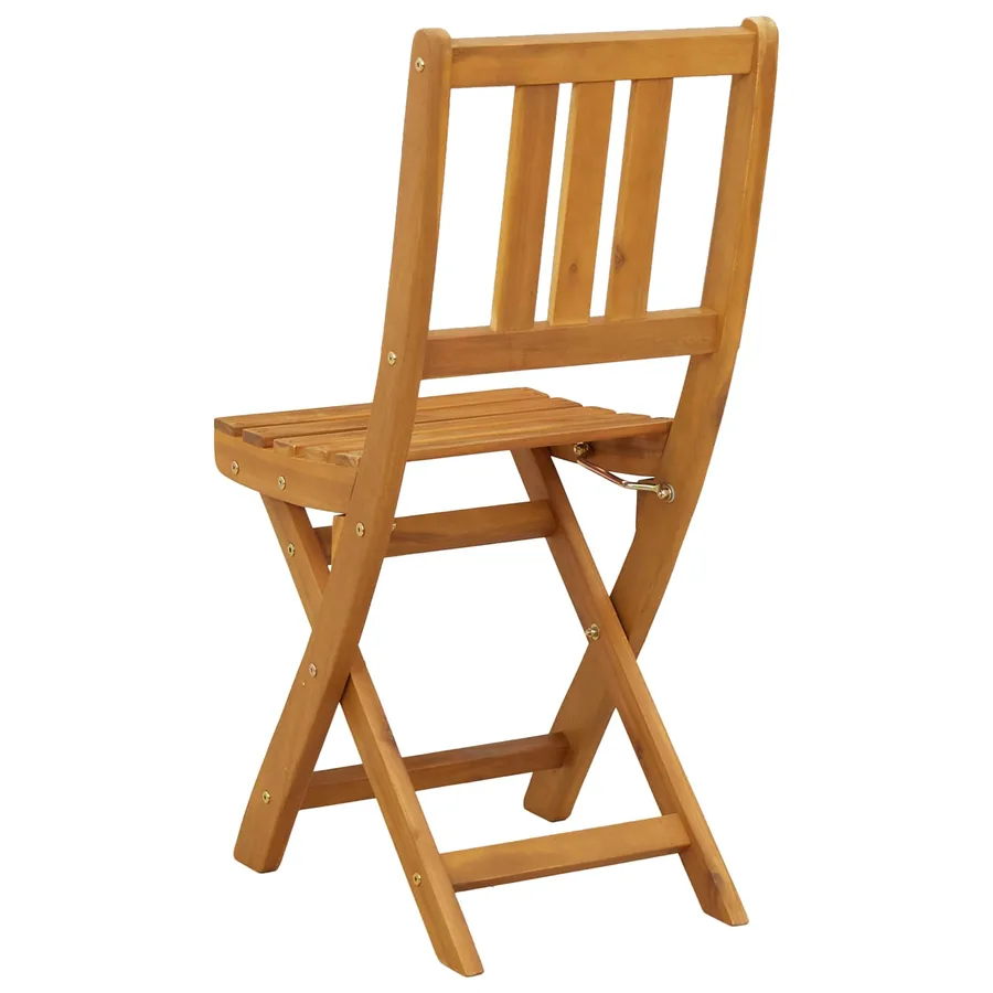 Chaises de bistrot d'extérieur 6 pcs Naturel - 7