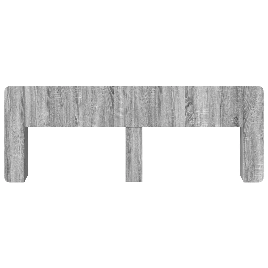 Cabinet de Tête de Lit Sonoma gris Bois d'ingénierie - 5
