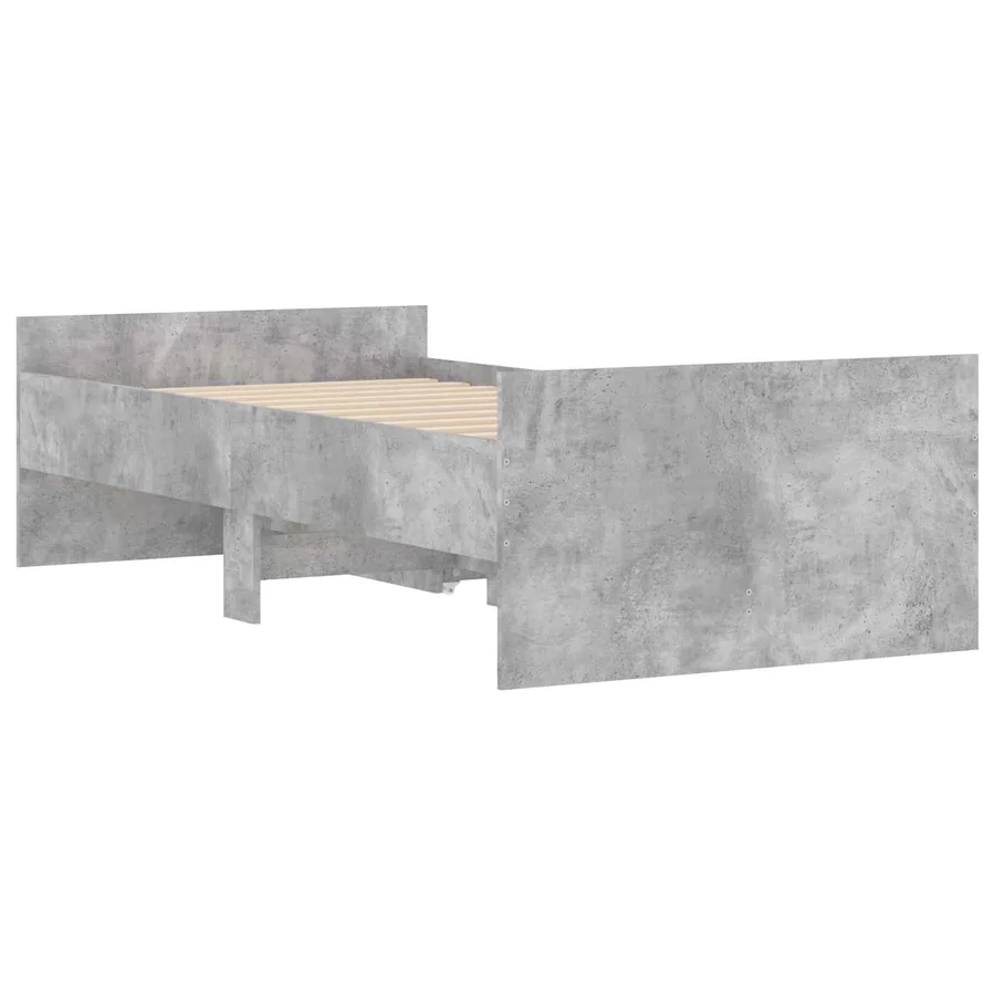 Cadre de lit avec rangement Sonoma gris 80 x 200 cm - 7