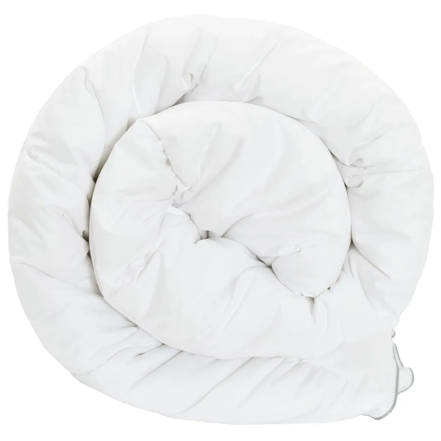 Duvet complet toute l'année Blanc 200 x 220 cm Fibre de bambou - 5