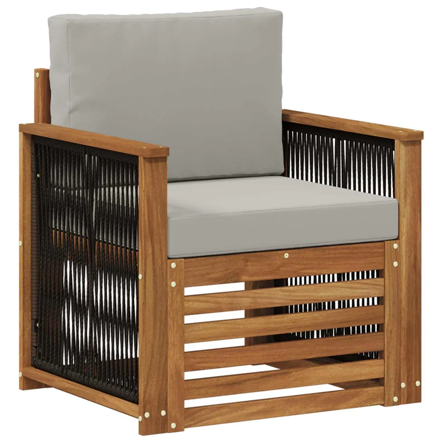 Sofa de milieu extérieur Naturel - 2