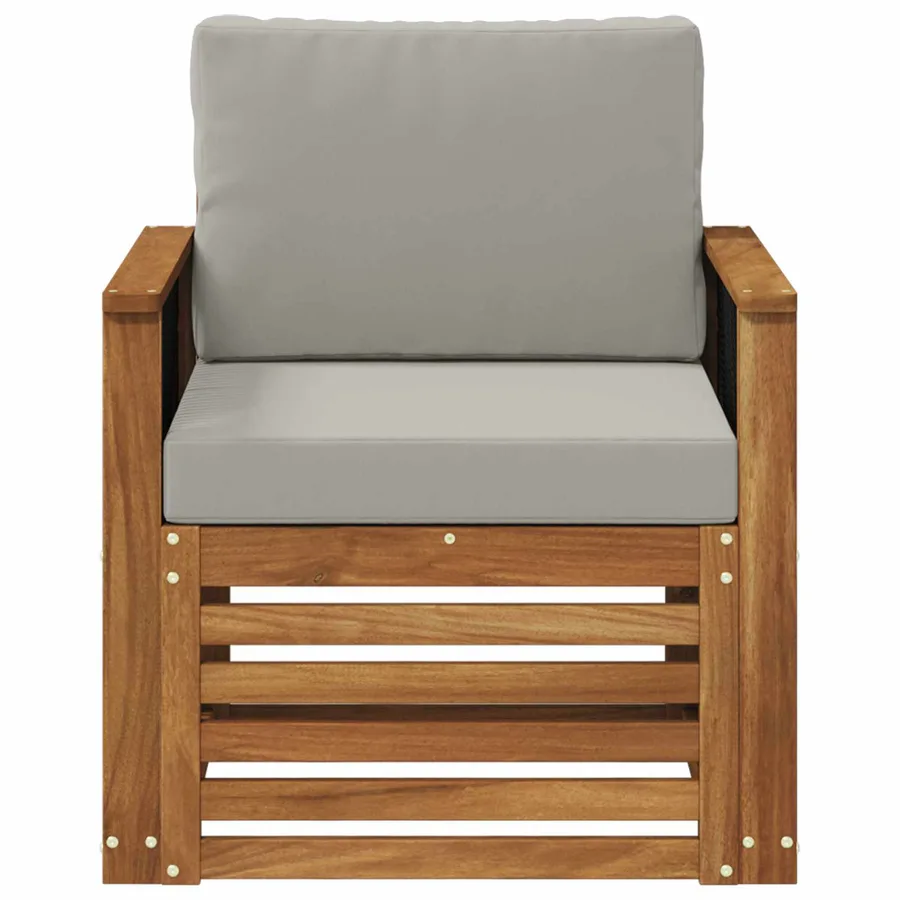 Sofa de milieu extérieur Naturel - 3