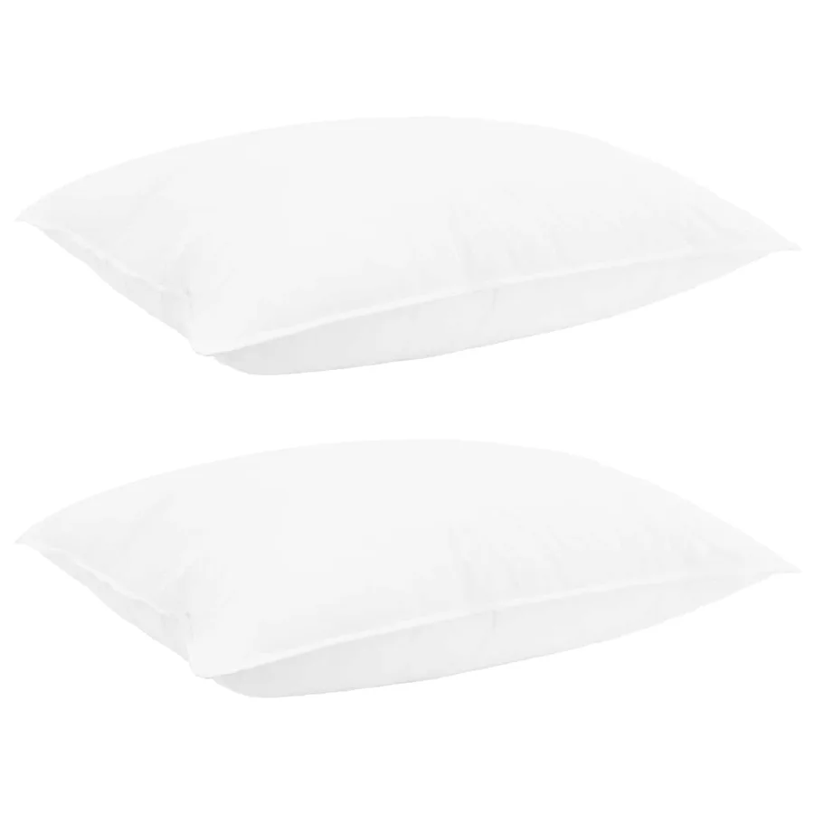 Ensemble de couette Blanc 240 x 260 cm Coton, Bambou, Polyester - 3
