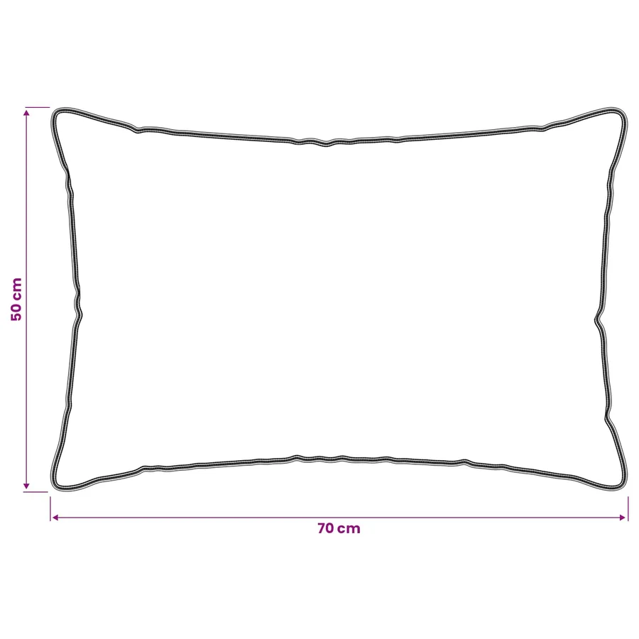 Oreiller Blanc 50 x 70 cm Fibre de bambou - 7