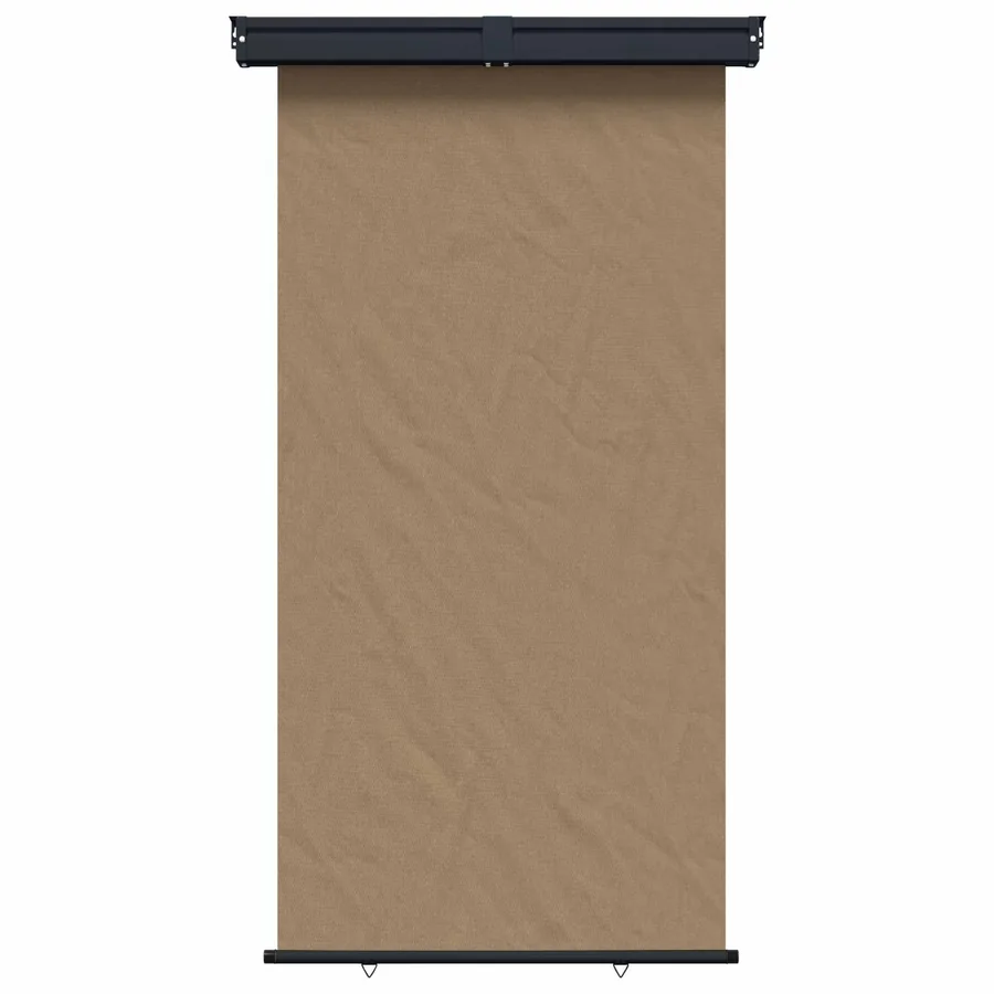Store latéral de balcon 140 x 250 cm 100% polyester fer acier