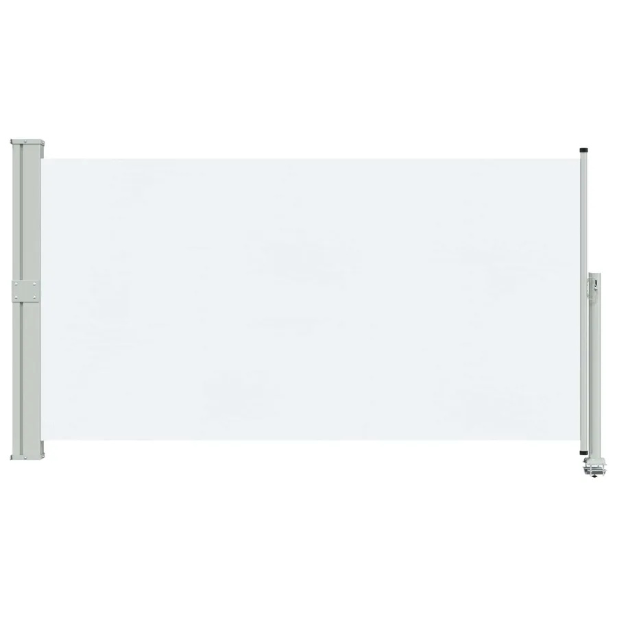Auvent latéral 140 x 300 cm 100% polyester fer acier - 2