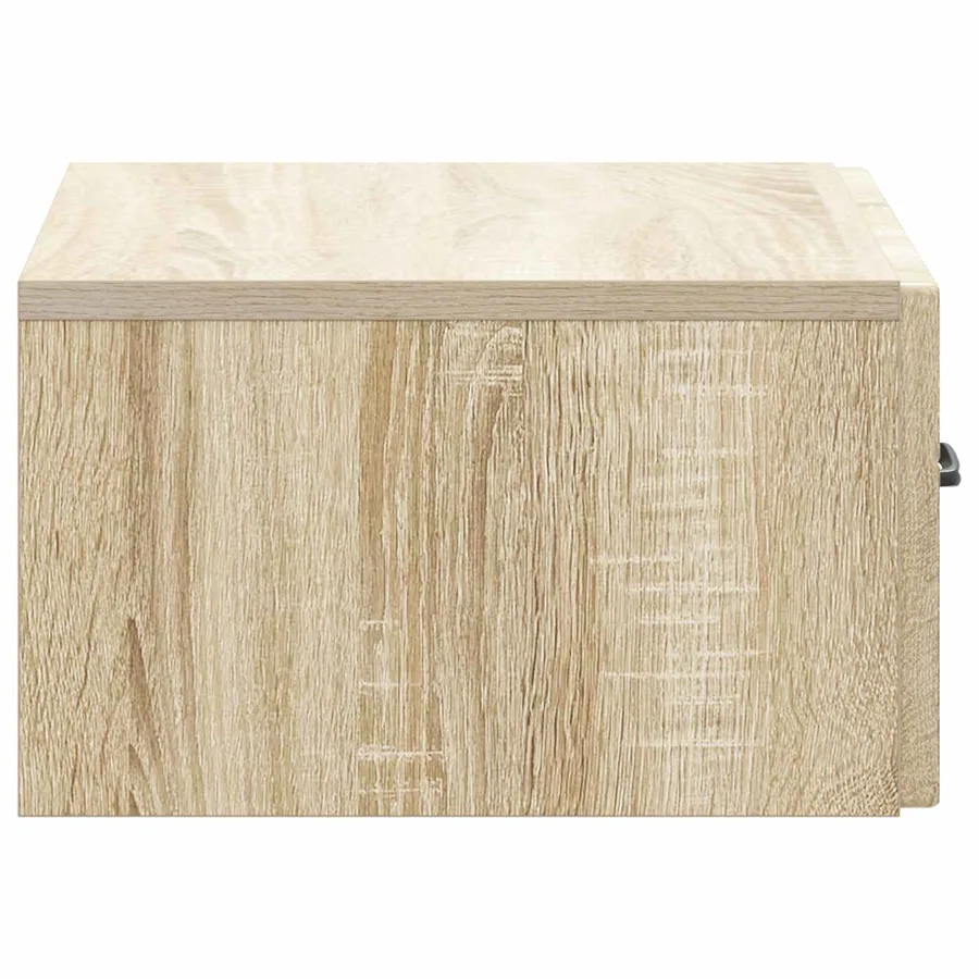 Cabinet de chevet mural Chêne Sonoma 49 x 34,5 x 20 cm - 6