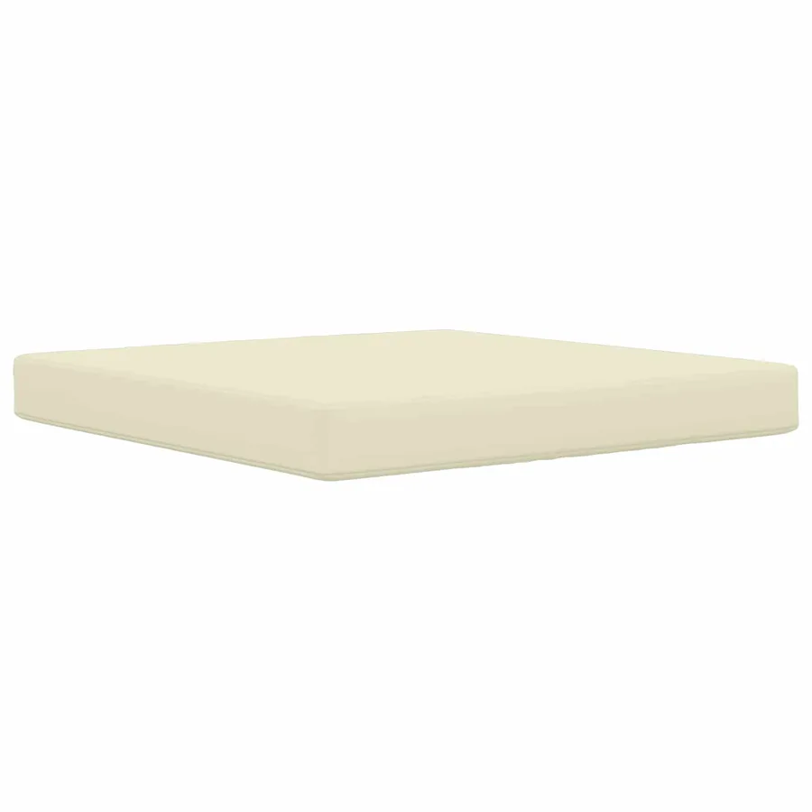 Coussin de canapé d'extérieur 3 pcs Crème Polyester - 4