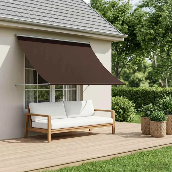 Auvent Marron 300 x 150 cm