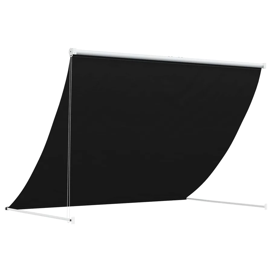 Auvent Noir 200 x 150 cm - 3