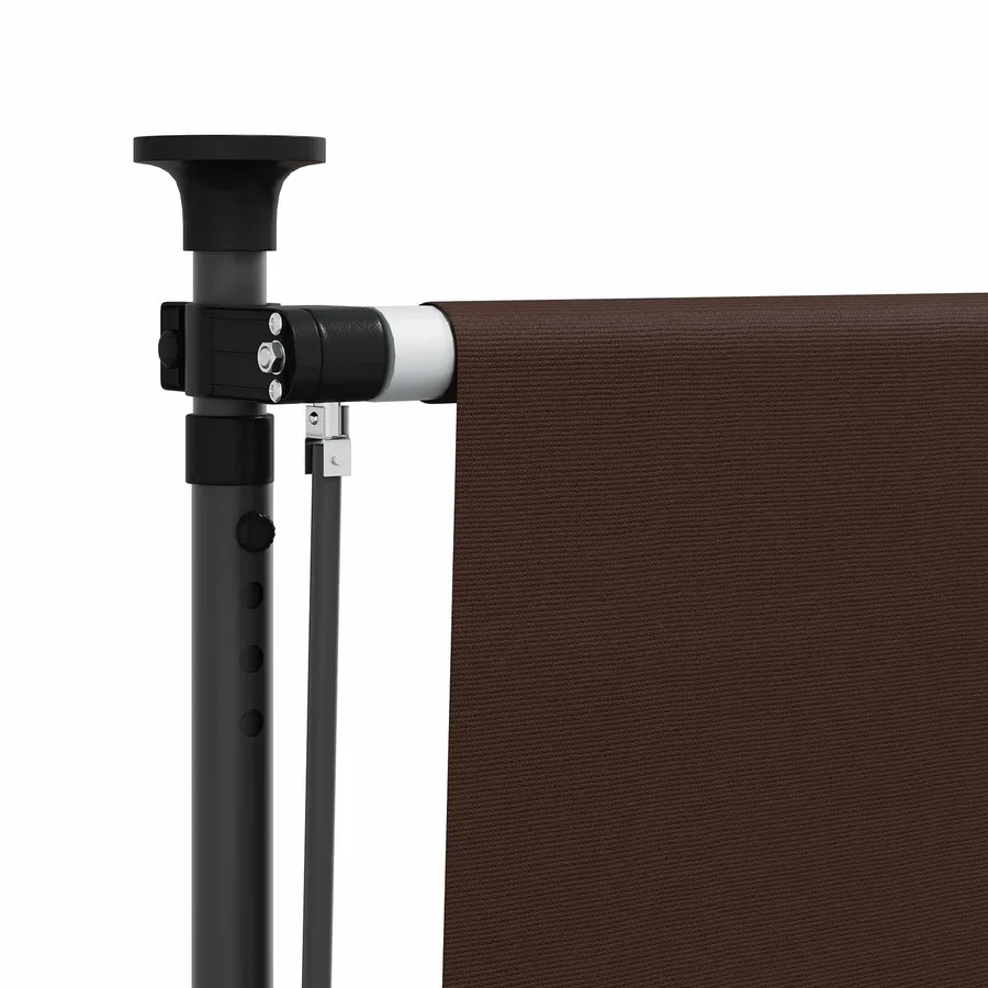 Store Roulant Extérieur Marron 100 x 270 cm - 4