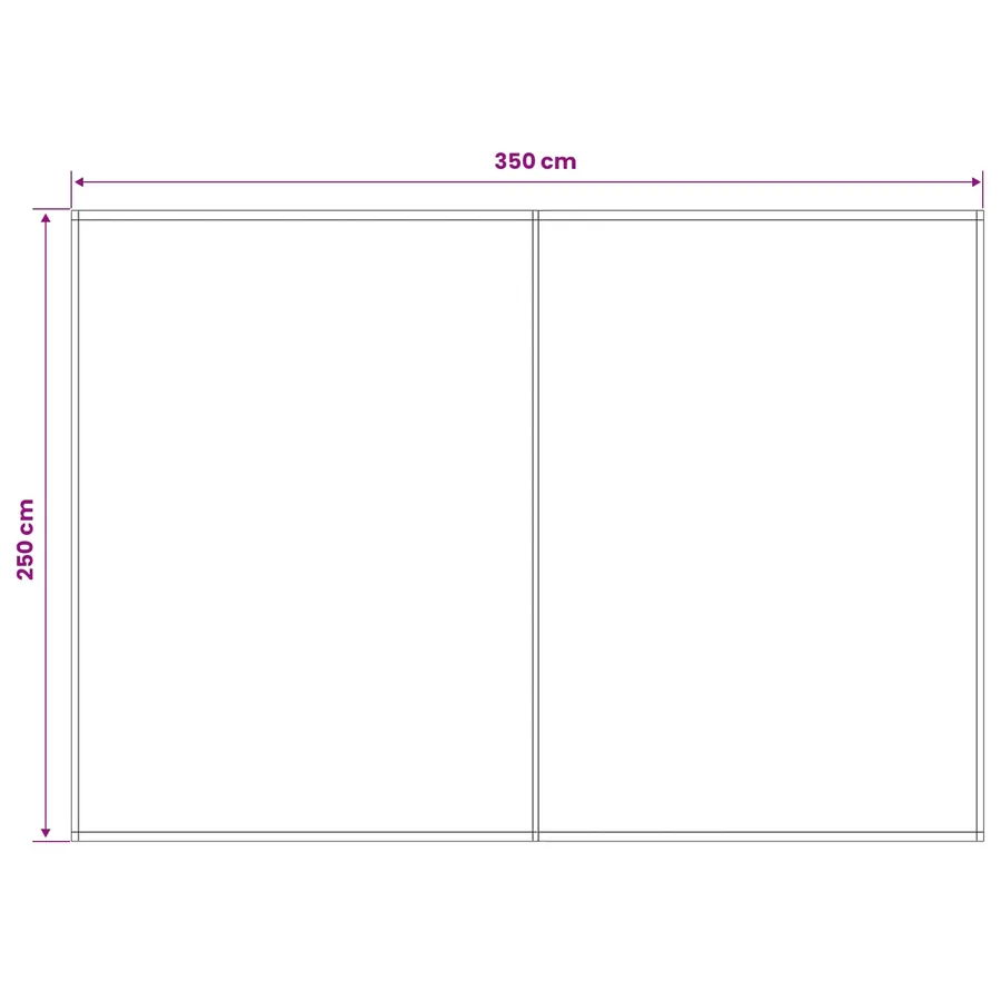 Toile de rechange pour auvent Multicolore 350 x 250 cm - 5