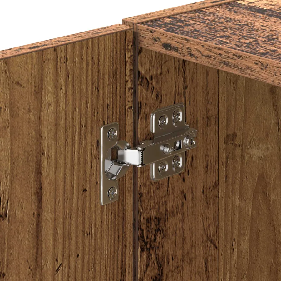 Meuble mural Bois ancien 80 x 42,5 x 64 cm Bois d'ingénierie - 5