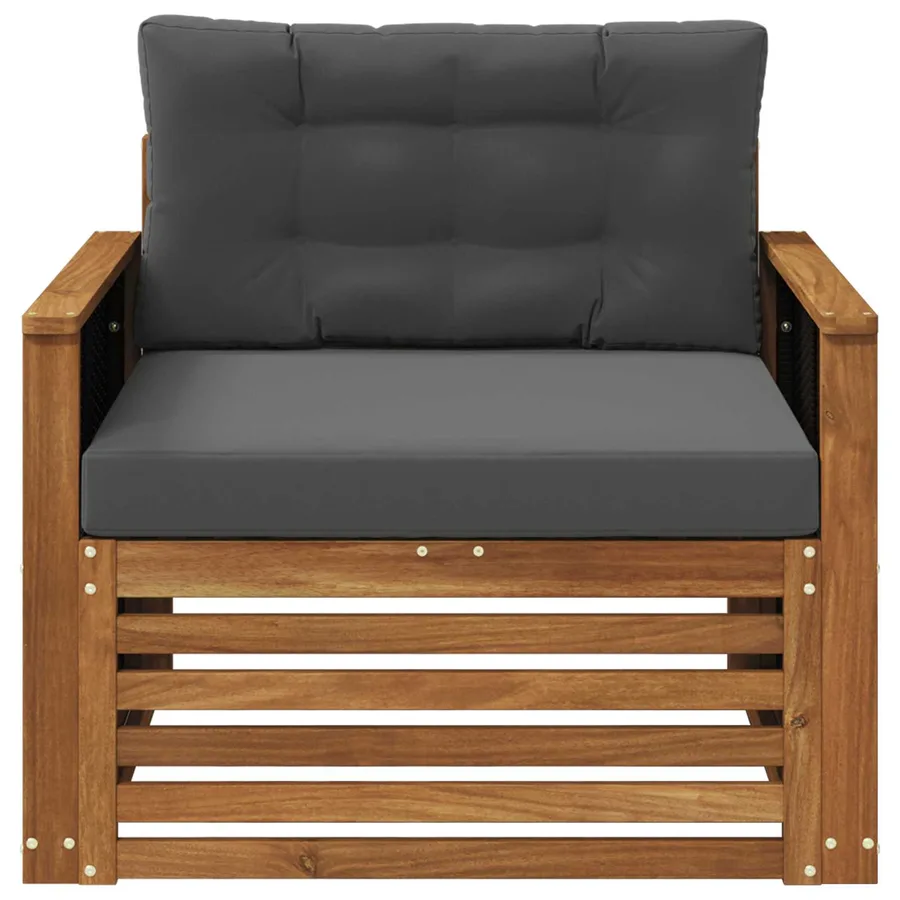 Sofa de milieu extérieur Naturel - 3