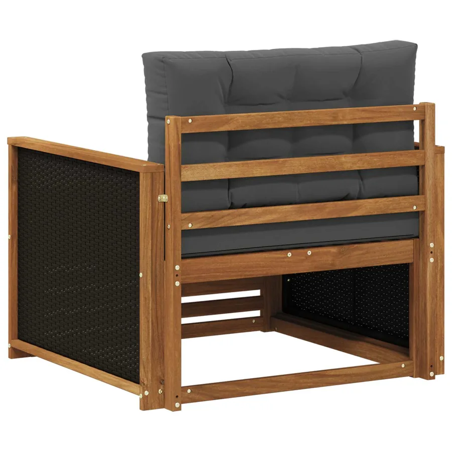Sofa de milieu extérieur Naturel - 5