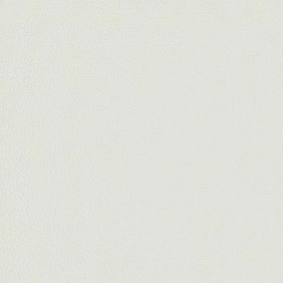 Fauteuil de sol ajustable Blanc Simili cuir - 8