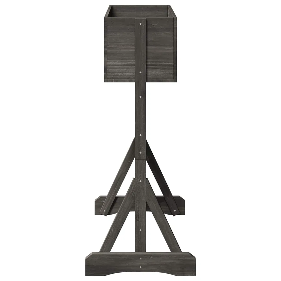 Trellis de jardin vertical Gris 48 x 30 x 70,5 cm - 6
