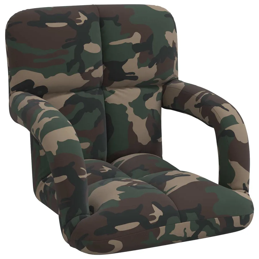 Chaise de sol réglable avec accoudoir - 2