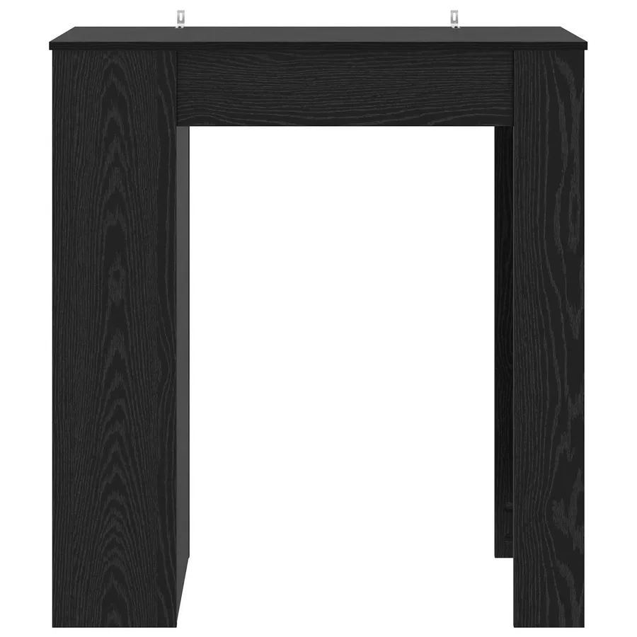 Table de bar 95 x 47 x 103,5 cm Bois d'ingénierie Chêne noir - 4