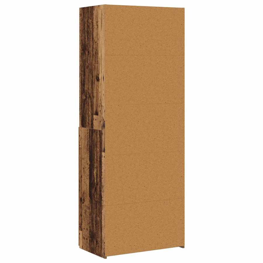 Bibliothèque Bois ancien 30 x 42.4 x 185.2 cm - 4