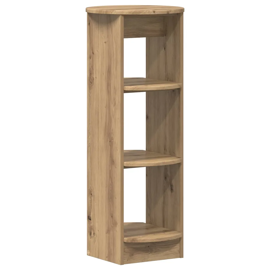 Meuble d'appoint Chêne artisanal 40 x 40 x 100 cm - 2