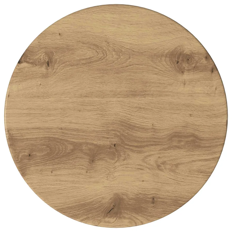 Meuble d'appoint Chêne artisanal 40 x 40 x 100 cm - 7
